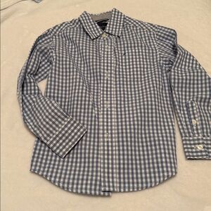 Nautical Boys button up colored dress shirt 5/6